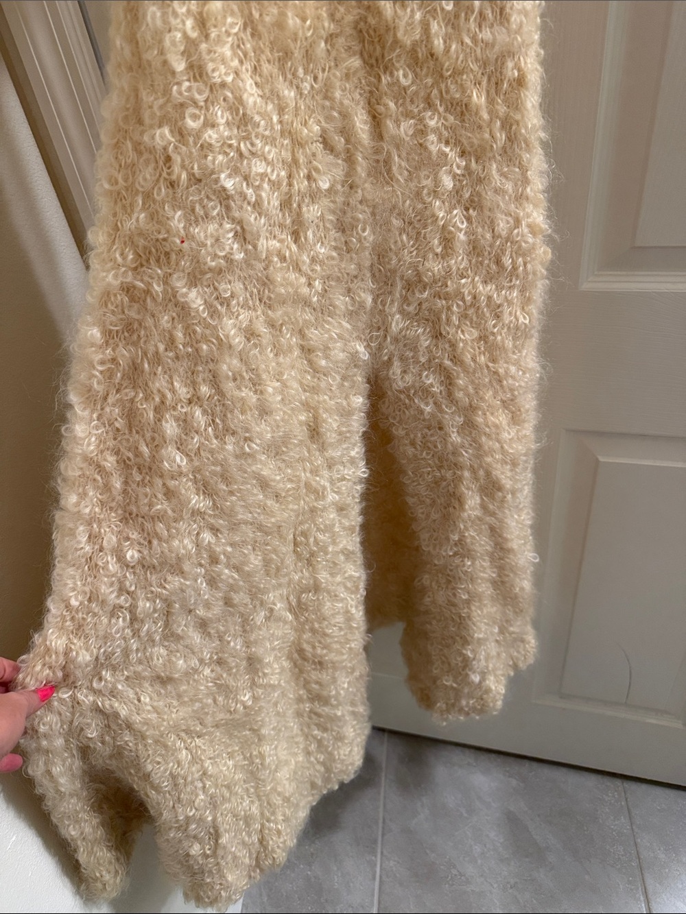 Vintage 100% Mohair Hand-Knitted Maxi Dress | Quest for Valhalla - Picture 2 of 8